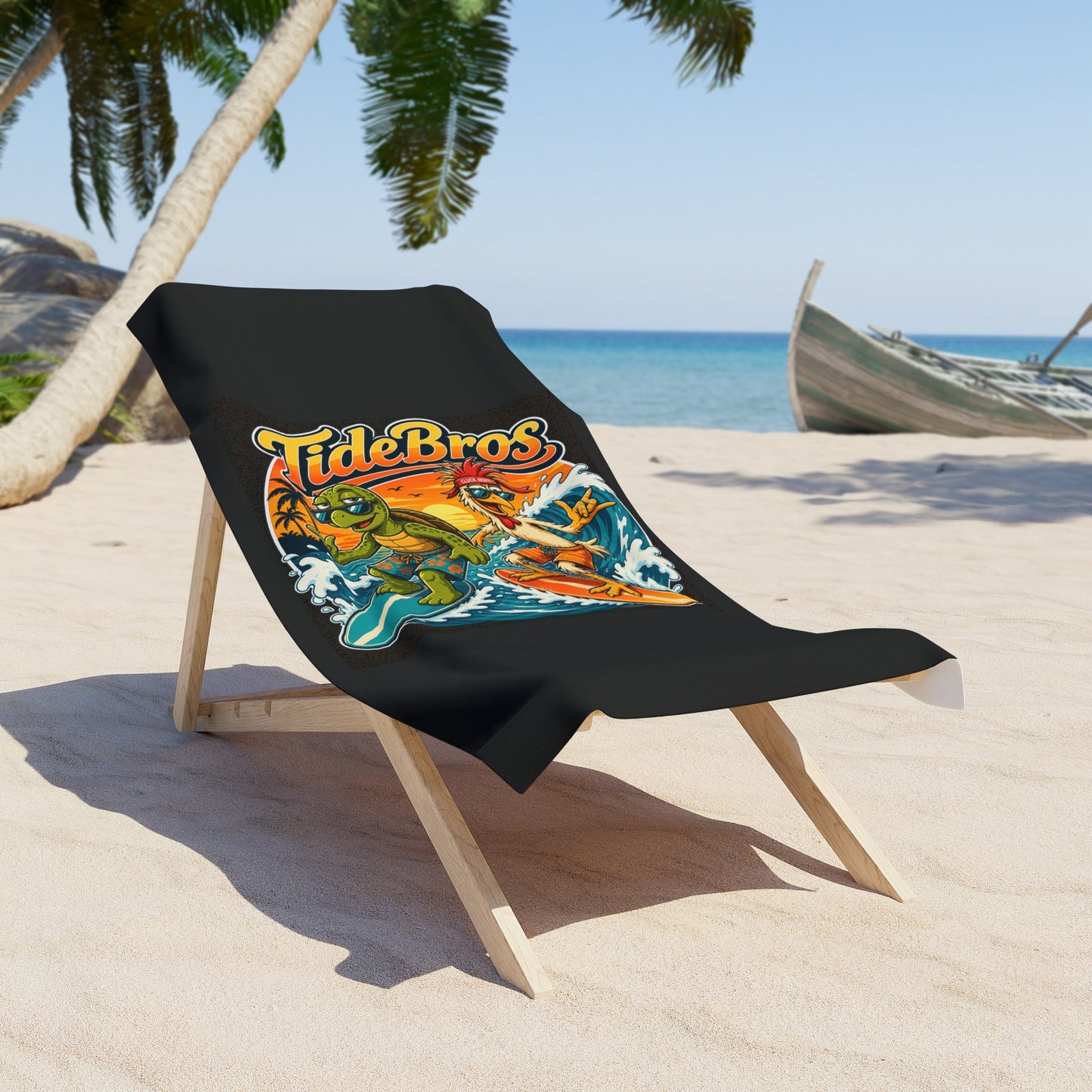 Towel — TideBros Surfing Turtle Beach Towel