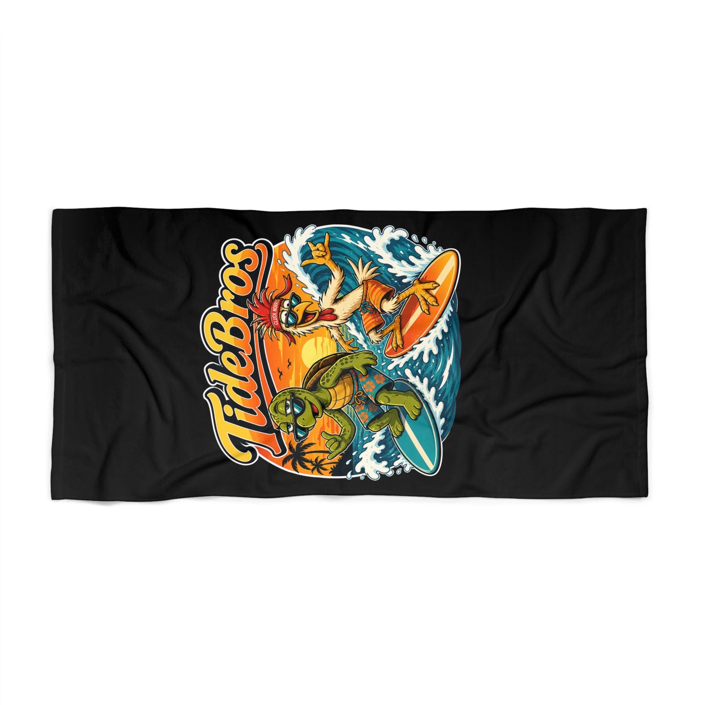 Towel — TideBros Surfing Turtle Beach Towel